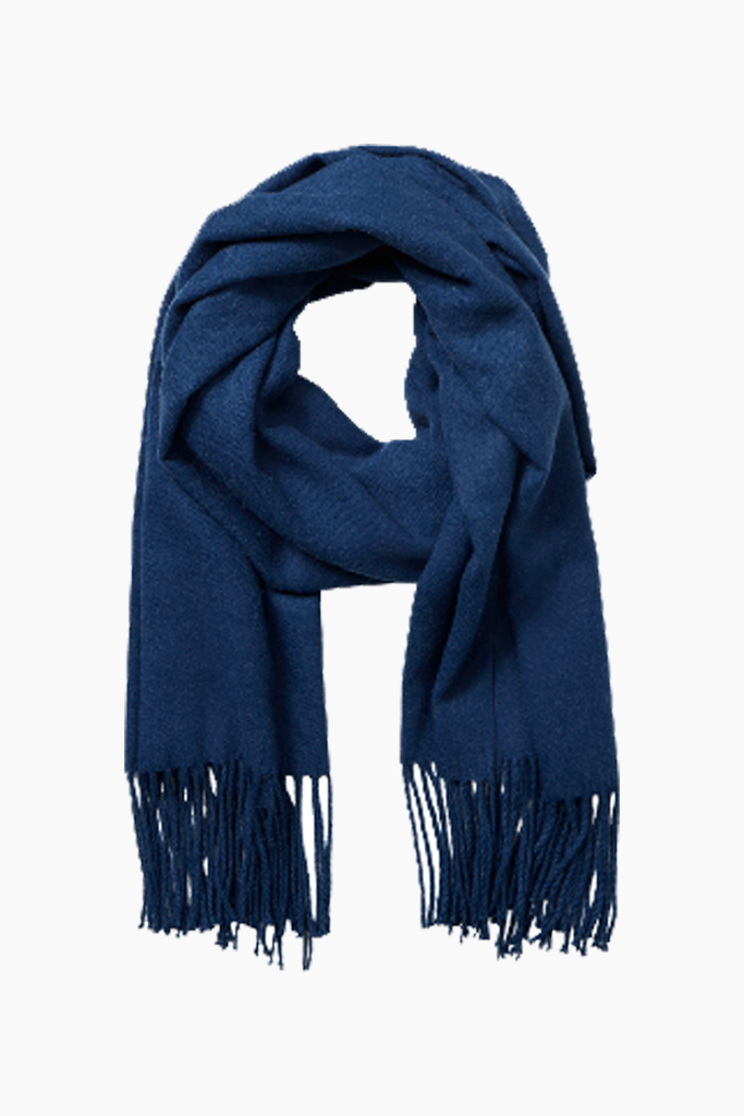 Objmarilyn Wool Scarf - Estate Blue - Object