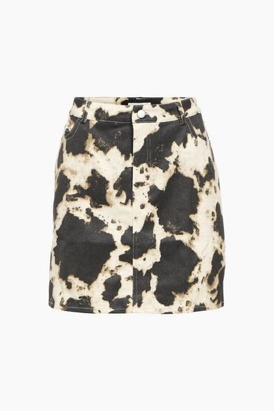 Objmontana MW Short Skirt - Black - Object