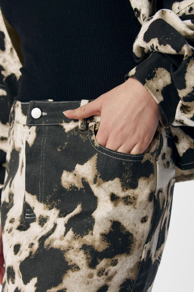 Objmontana MW Short Skirt - Black - Object