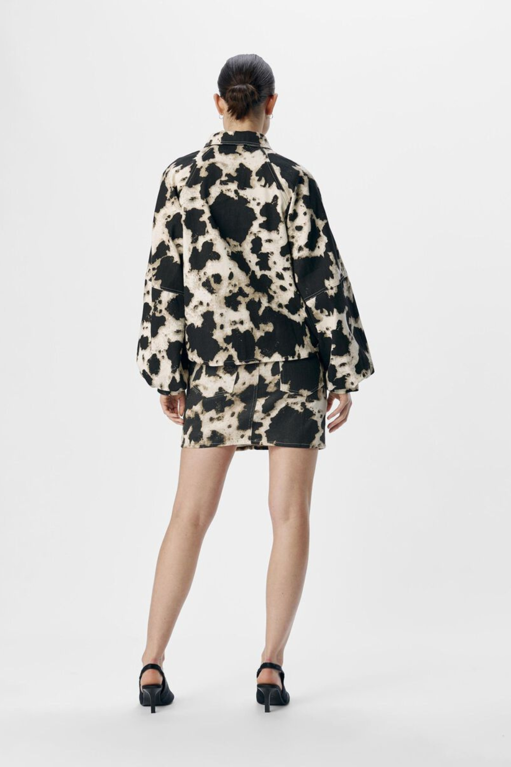 Objmontana MW Short Skirt - Black - Object