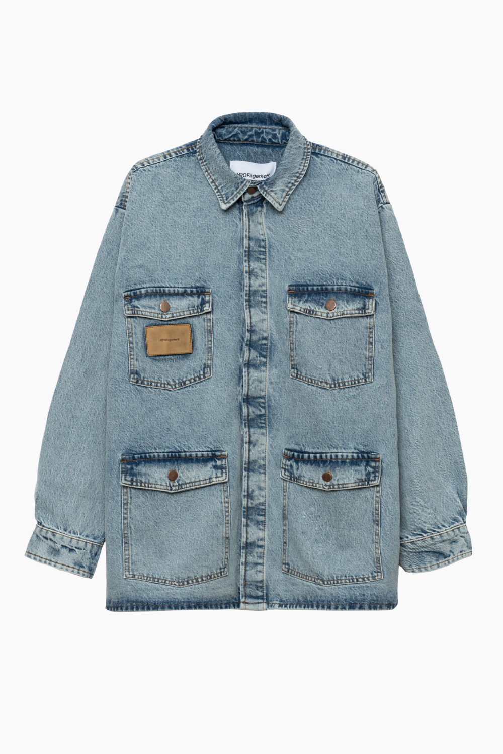 Ocean Shirt - Light Blue Denim - H2O Fagerholt