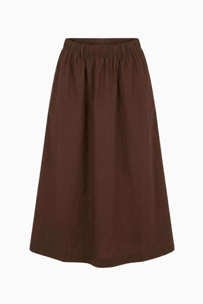 Olivia Skirt - Brown - byQNTS