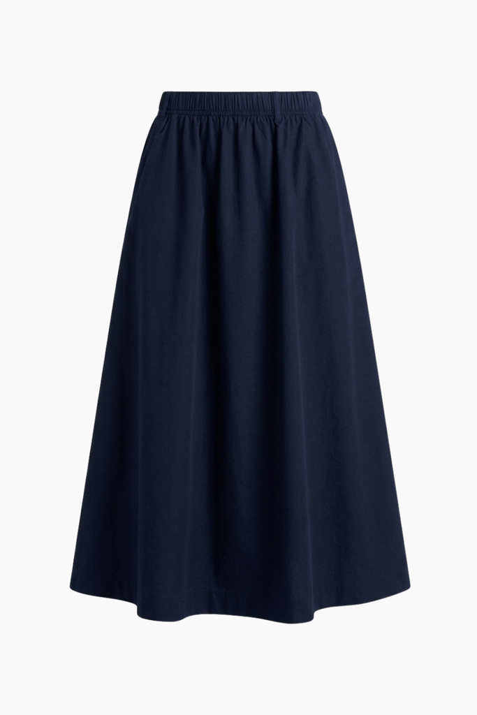 Olivia Skirt - Navy - byQNTS