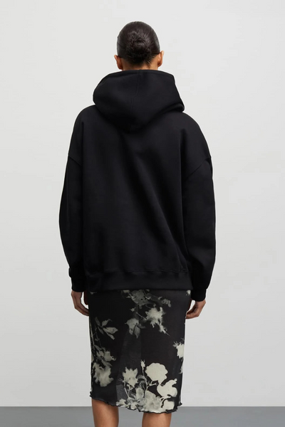 Organic Sweat Atlas Hoodie - Black - Mads Nørgaard-2