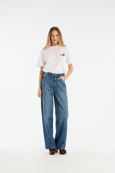 Oversized T-shirt 114722400 - Bright White - ROTATE-2