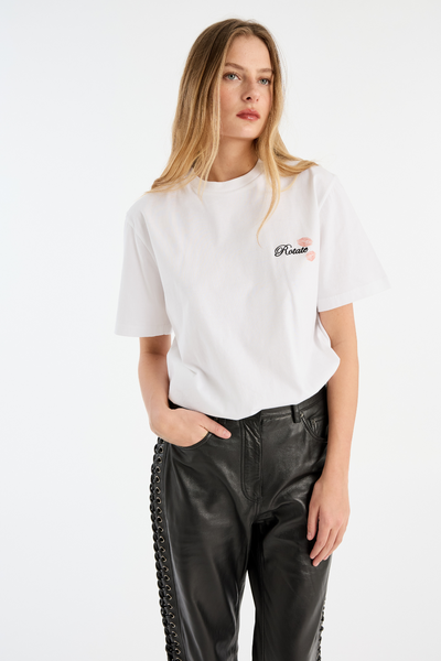 Oversized T-shirt 114745400 - Bright White - ROTATE-1
