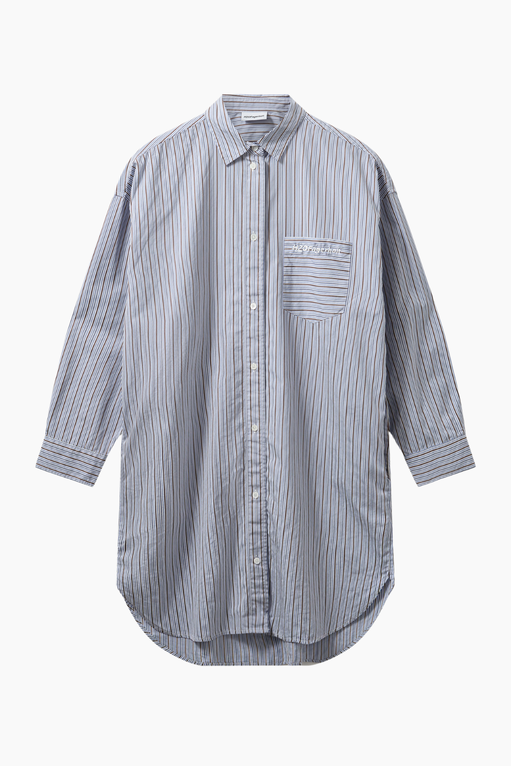 PJ Shirt Dress - Blue Stripe - H2O Fagerholt