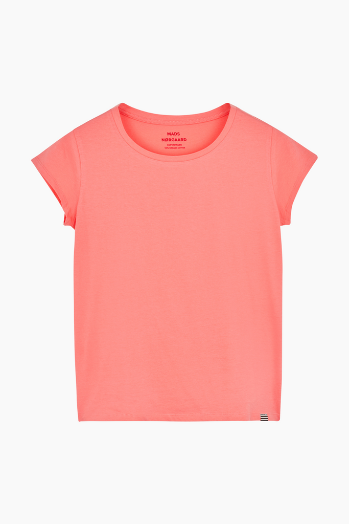 Organic Jersey Teasy Tee FAV - Shell Pink - Mads Nørgaard