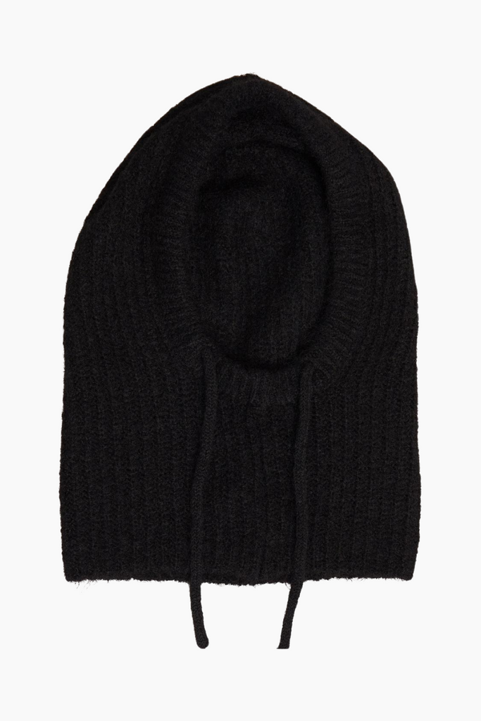 Objmilu Knit Balaclava - Black - Object