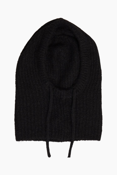 Objmilu Knit Balaclava - Black - Object