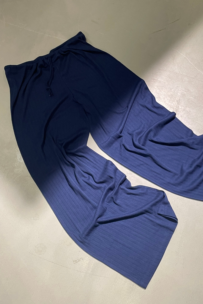 NPS Nova Pants Solid Colour - Marine - Nørgaard på Strøget