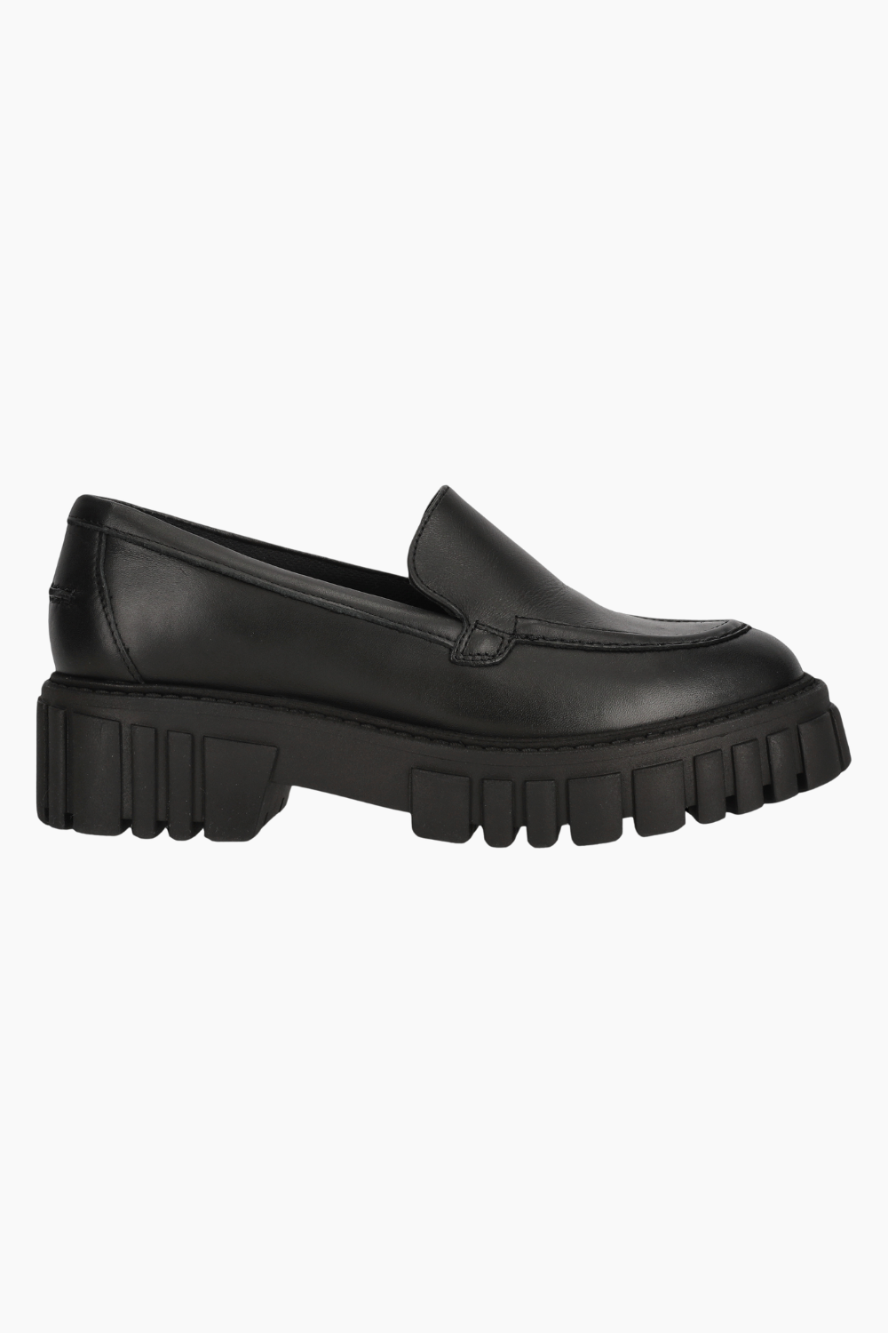 Page Loafer D - Black Leather - Clarks