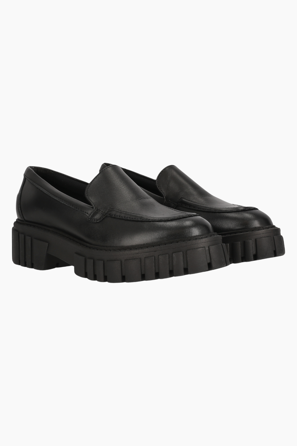 Page Loafer D - Black Leather - Clarks