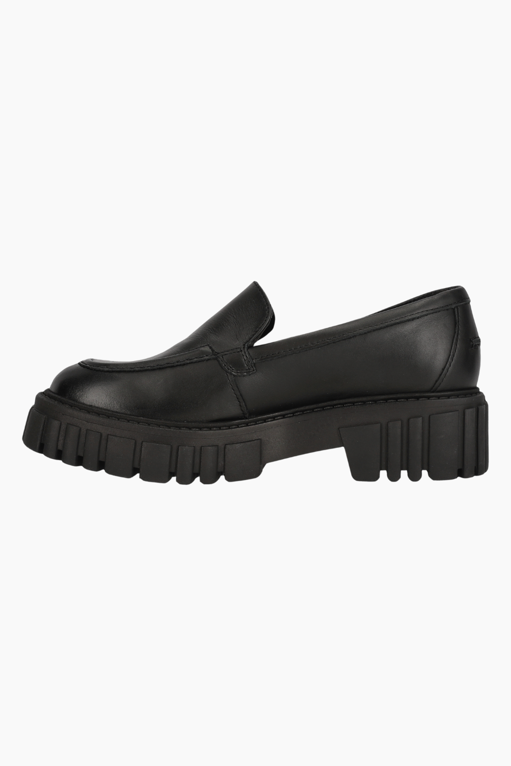 Page Loafer D - Black Leather - Clarks