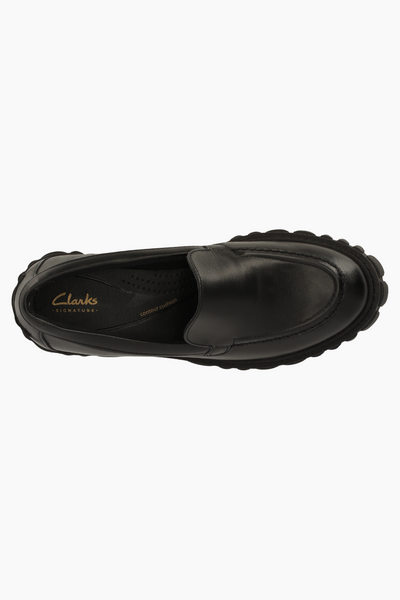 Page Loafer D - Black Leather - Clarks