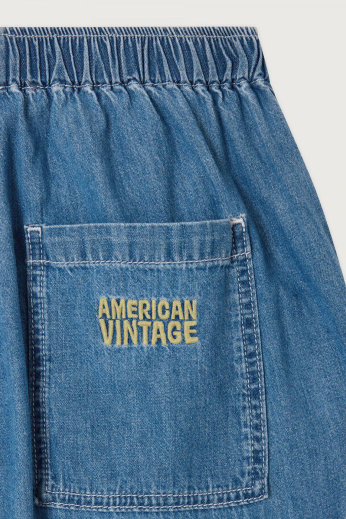 Pants Izeway - Medium Blue - American Vintage