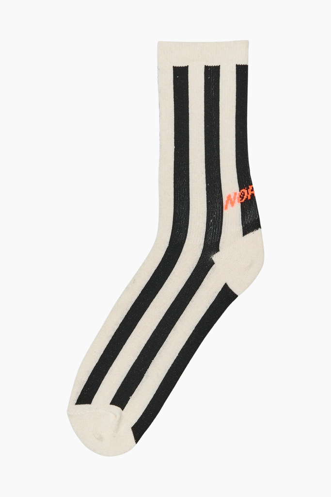 Antonella Sock Single - Black - Mads Nørgaard