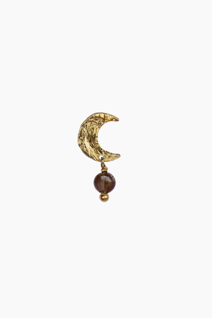 Petit Claire de Lune Earring - Mocha - Stine A