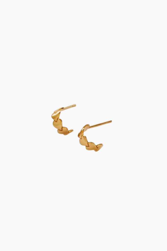 Petit Love Heart Creol Mini - Gold - Stine A