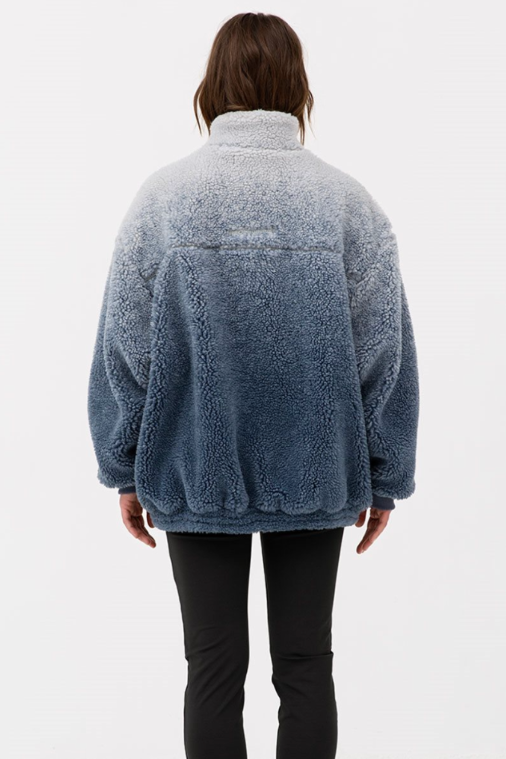 Piana Pile Jacket - Light Blue/Dark Blue - H2O Fagerholt