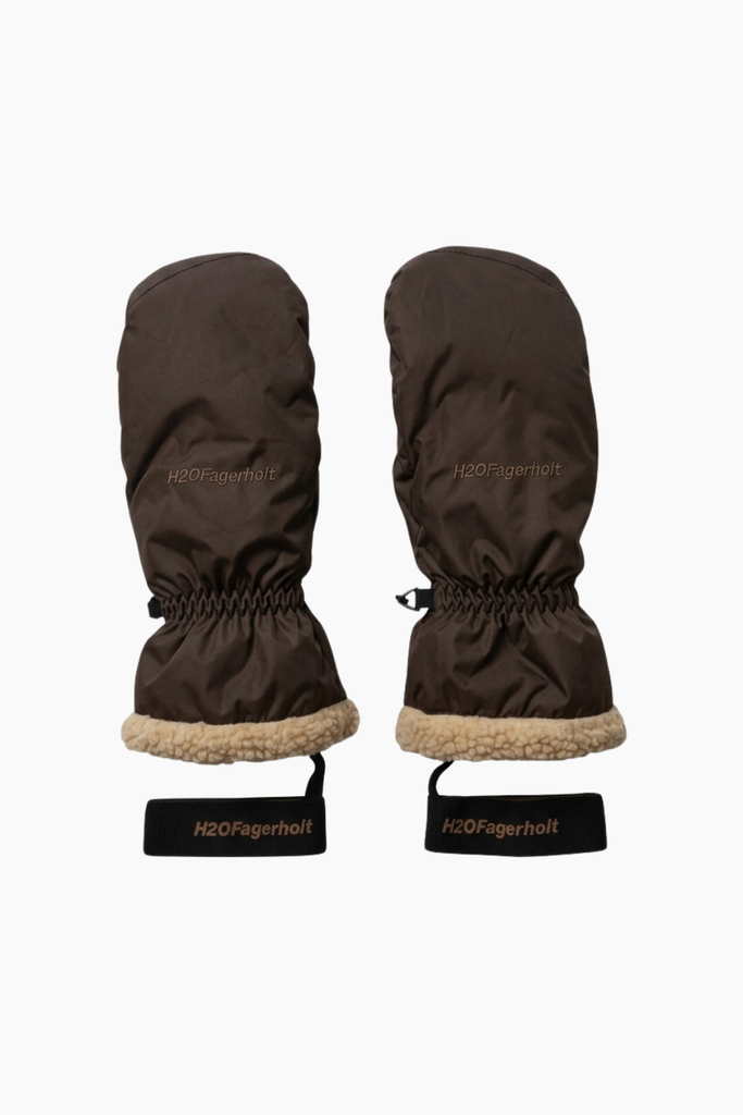 Pile Gloves - Dark Oak - H2O Fagerholt