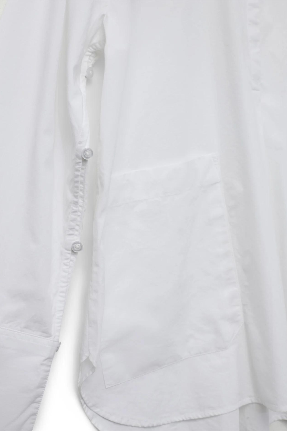 Pina-BL Tunic Blouse - White - Blanche