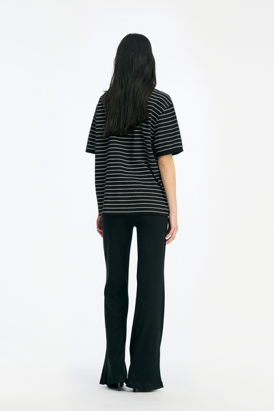 Pique Shortsleeve Polo - Black Comb - Rotate