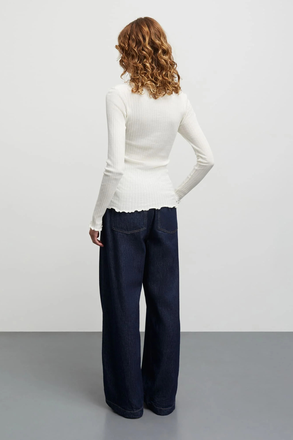 Pointella Troja Tee LS - Vanilla Ice - Mads Nørgaard-3