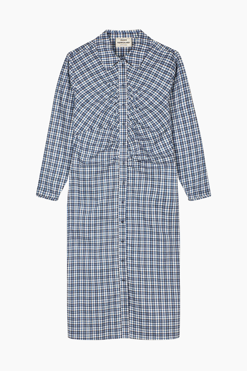 Poplinda Iris Dress - Parisian Night Check - Mads Nørgaard