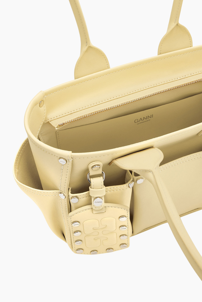 Posy Small B2110072 - Yellow Cream - GANNI