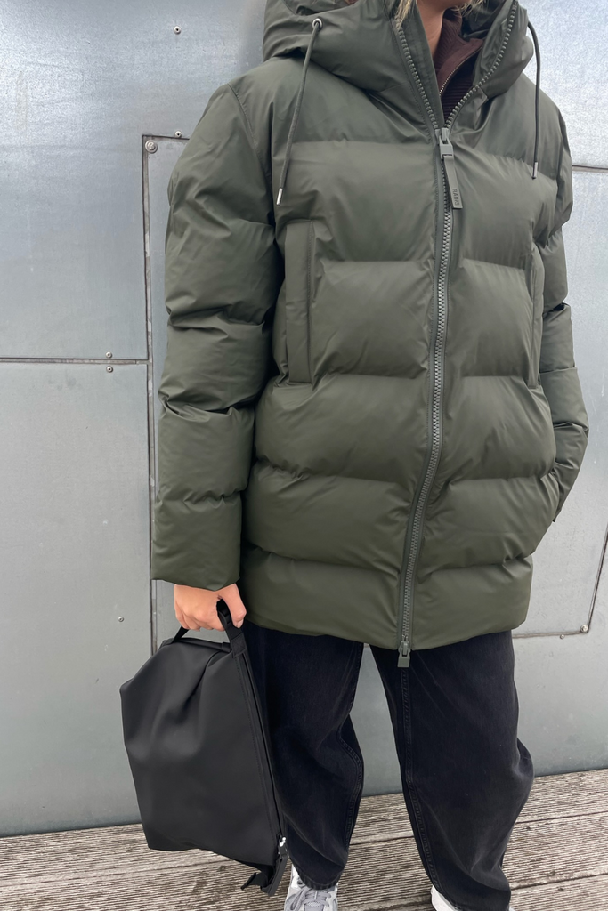 Alta Puffer Parka W3T4 - Green - Rains