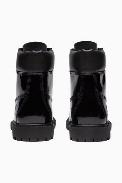 Premium 6 In Lace Waterproof Boot - Black Patent Leather - Timberland