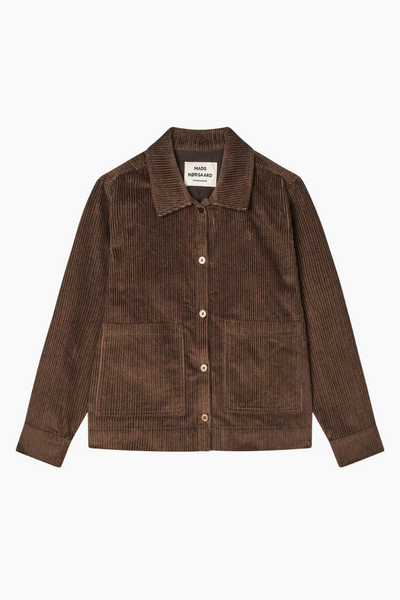 Pretty Cord Gaila Shirt - Demitasse - Mads Nørgaard