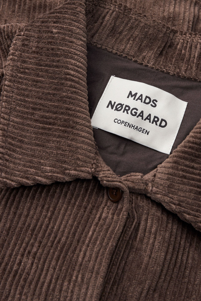 Pretty Cord Gaila Shirt - Demitasse - Mads Nørgaard