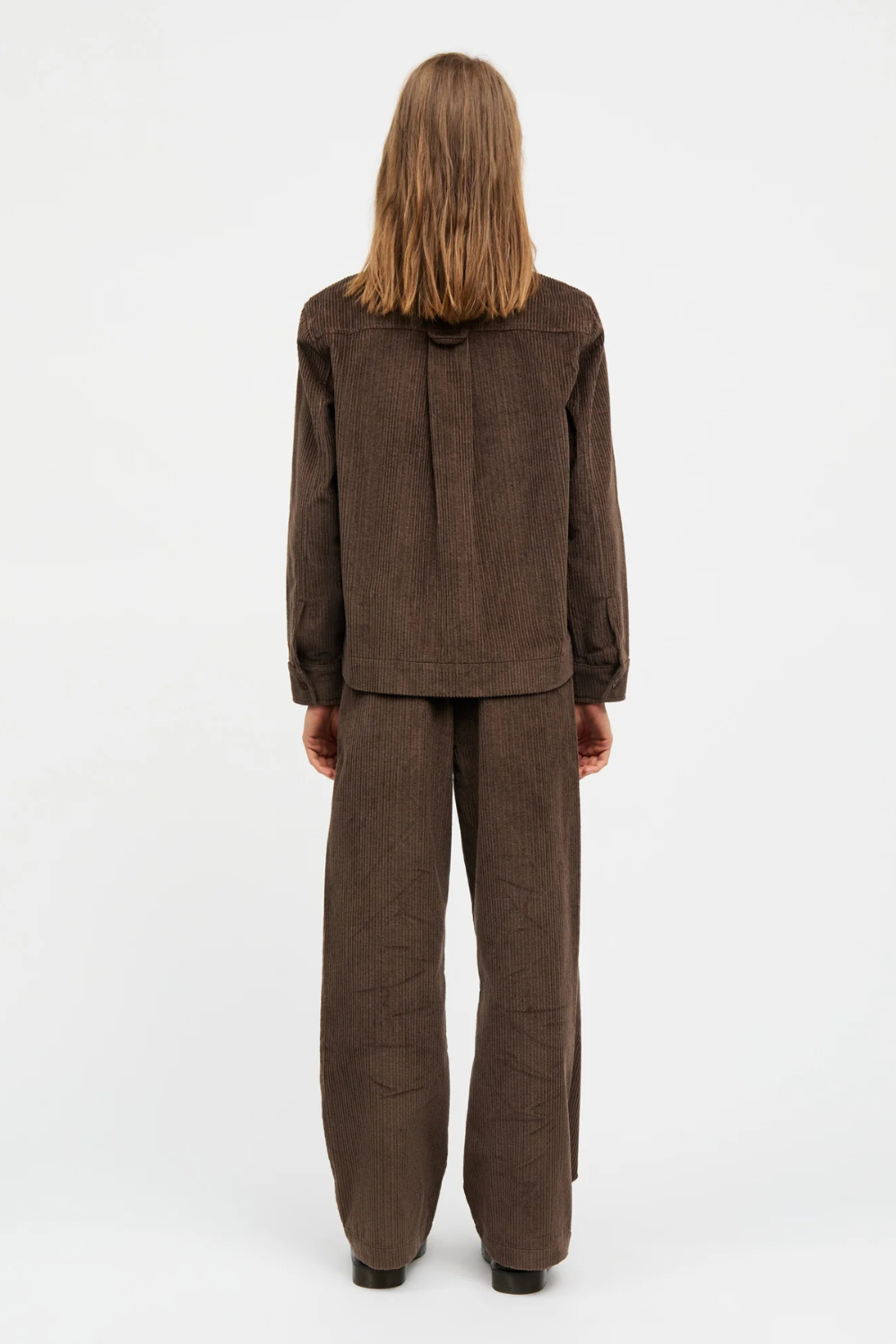 Pretty Cord Gaila Shirt - Demitasse - Mads Nørgaard