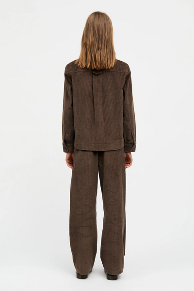 Pretty Cord Gaila Shirt - Demitasse - Mads Nørgaard