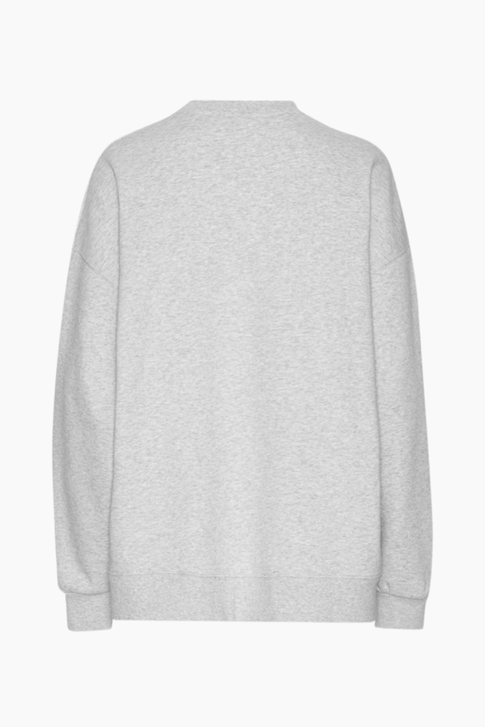 Heavy Sweat Crewneck - Light Grey Melange - ROTATE