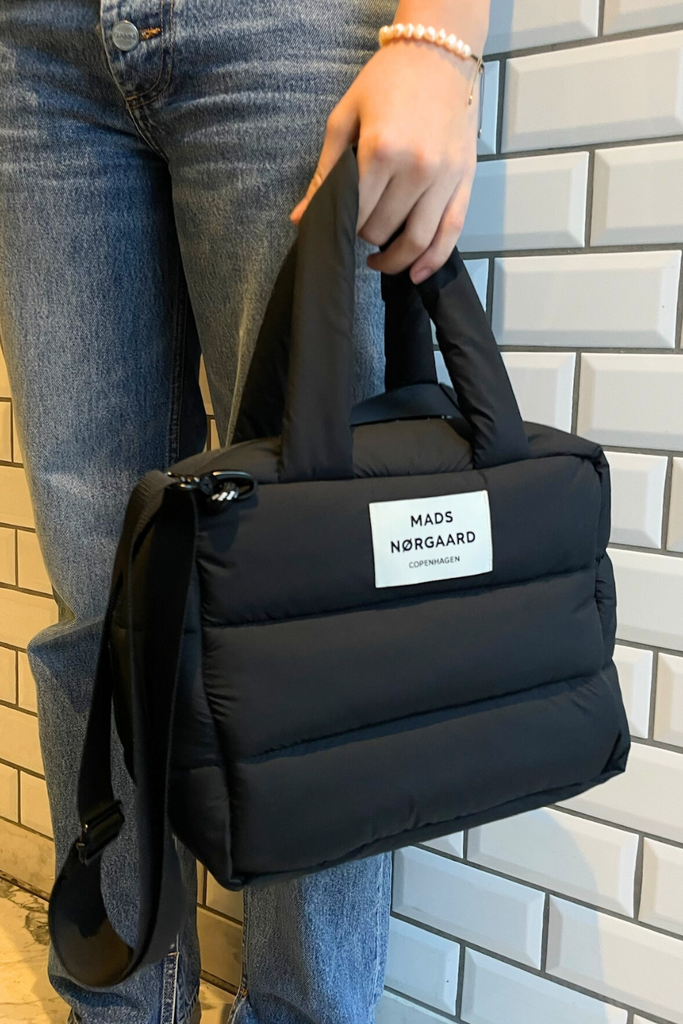 Recycle Boxy Bag - Black - Mads Nørgaard