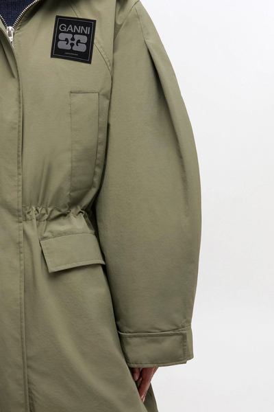 Ripstop Tri-Layer Parka Coat W1013