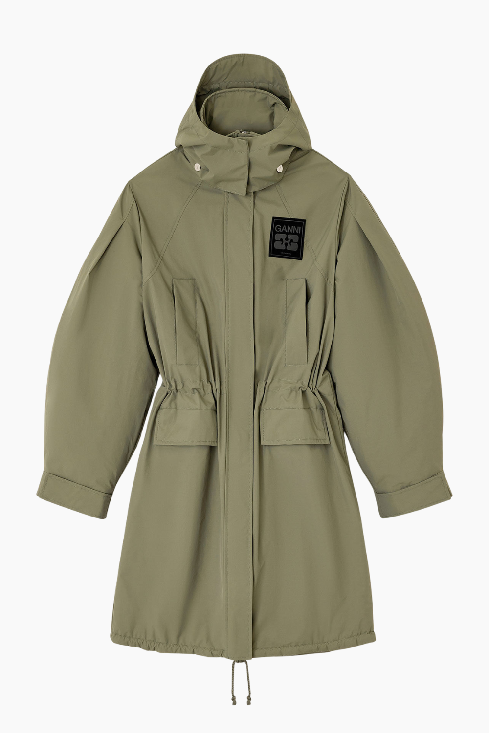 Ripstop Tri-Layer Parka Coat W1013