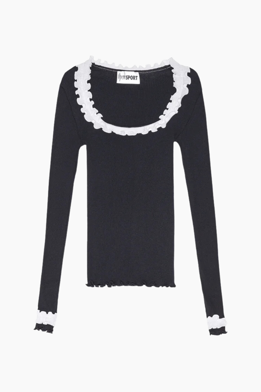 Rosie Seamless Top - Black - OpéraSPORT