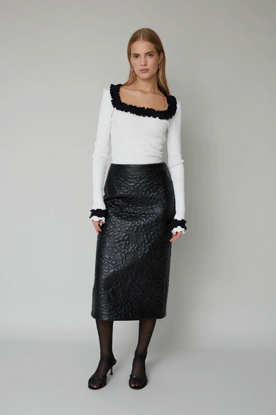 Rosie Seamless Top - White - OpéraSPORT