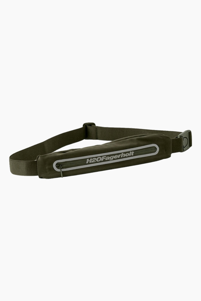 Run Runner Waist Bag - Dark Army - H2O Fagerholt