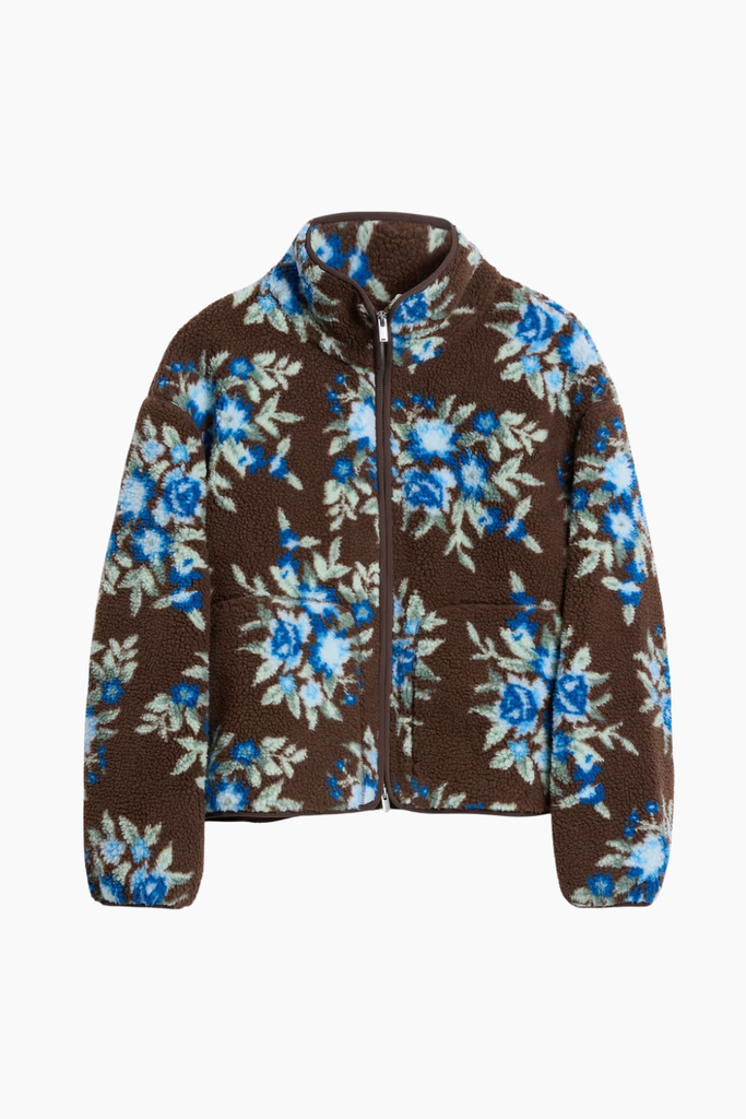 Rype Fleece Jacket - Brown Mix - Holzweiler