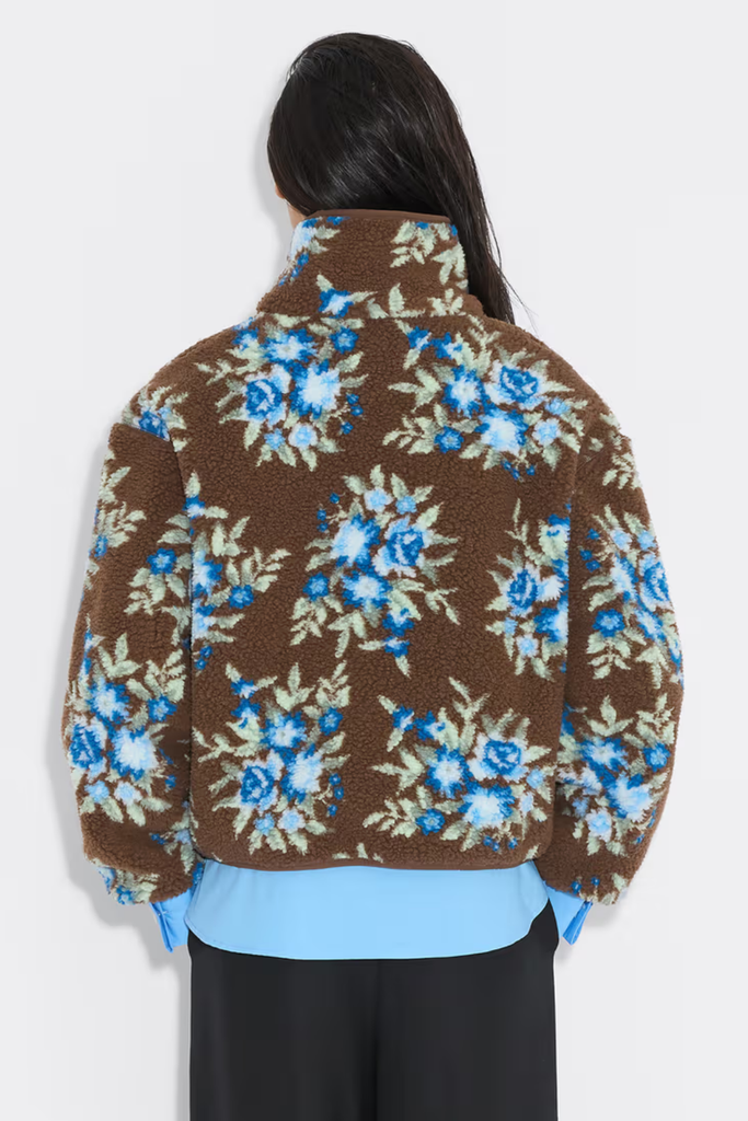 Rype Fleece Jacket - Brown Mix - Holzweiler