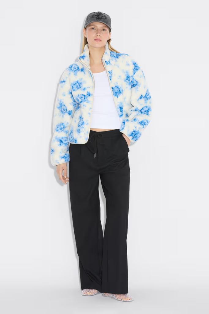 Rype Fleece Jacket - White Mix - Holzweiler