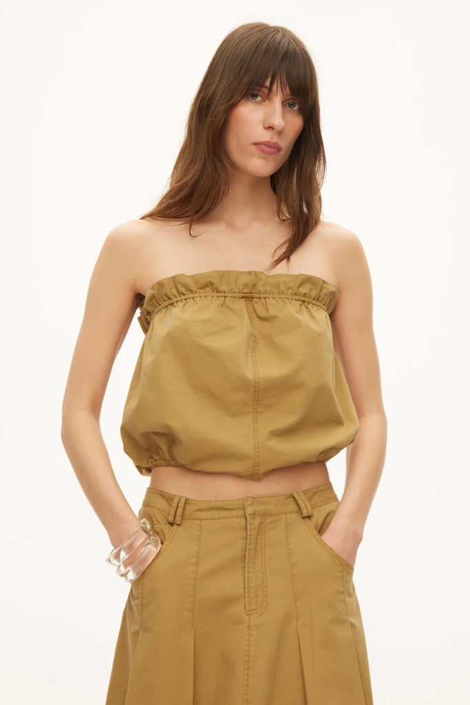 Safari Top - Beige - Oval Square