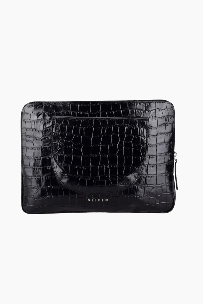 Selma Computer Sleeve - Black - Silfen Studio