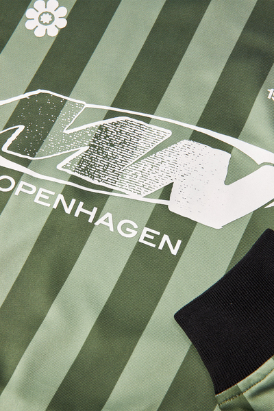 Shiny Sport Debbie Dress - Four Leaf/Oil Green - Mads Nørgaard