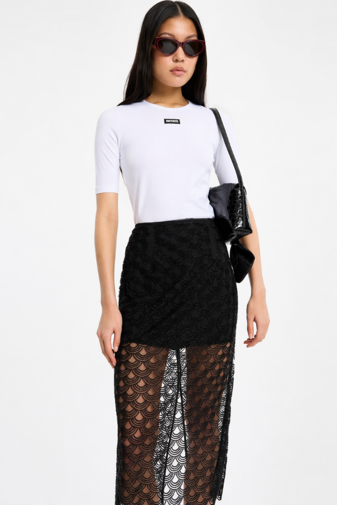 Short Sleeve T-shirt - Bright White - ROTATE